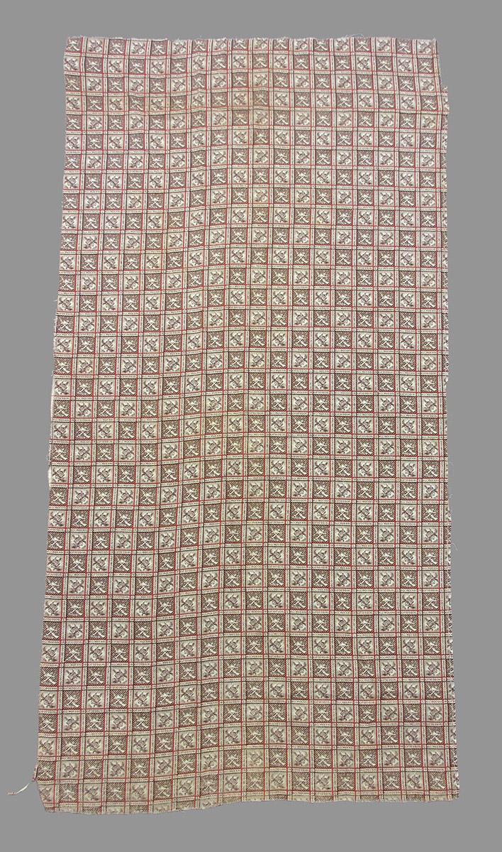 1979.0058.075 B textile, printed partial obverse