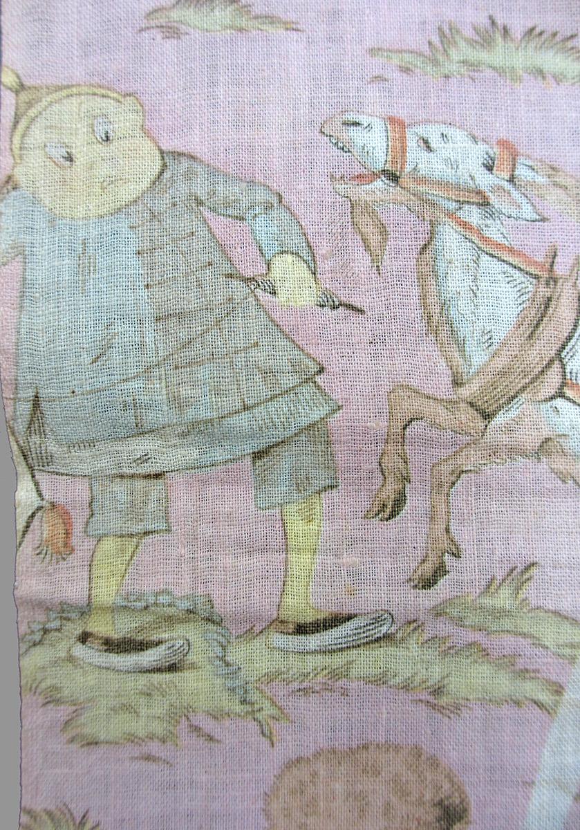1979.0058.082 textile, printed detail 12