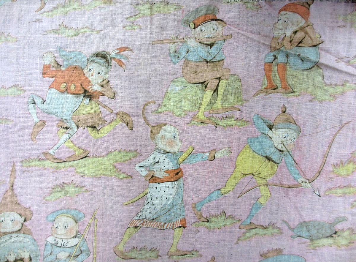 1979.0058.082 textile, printed detail 5