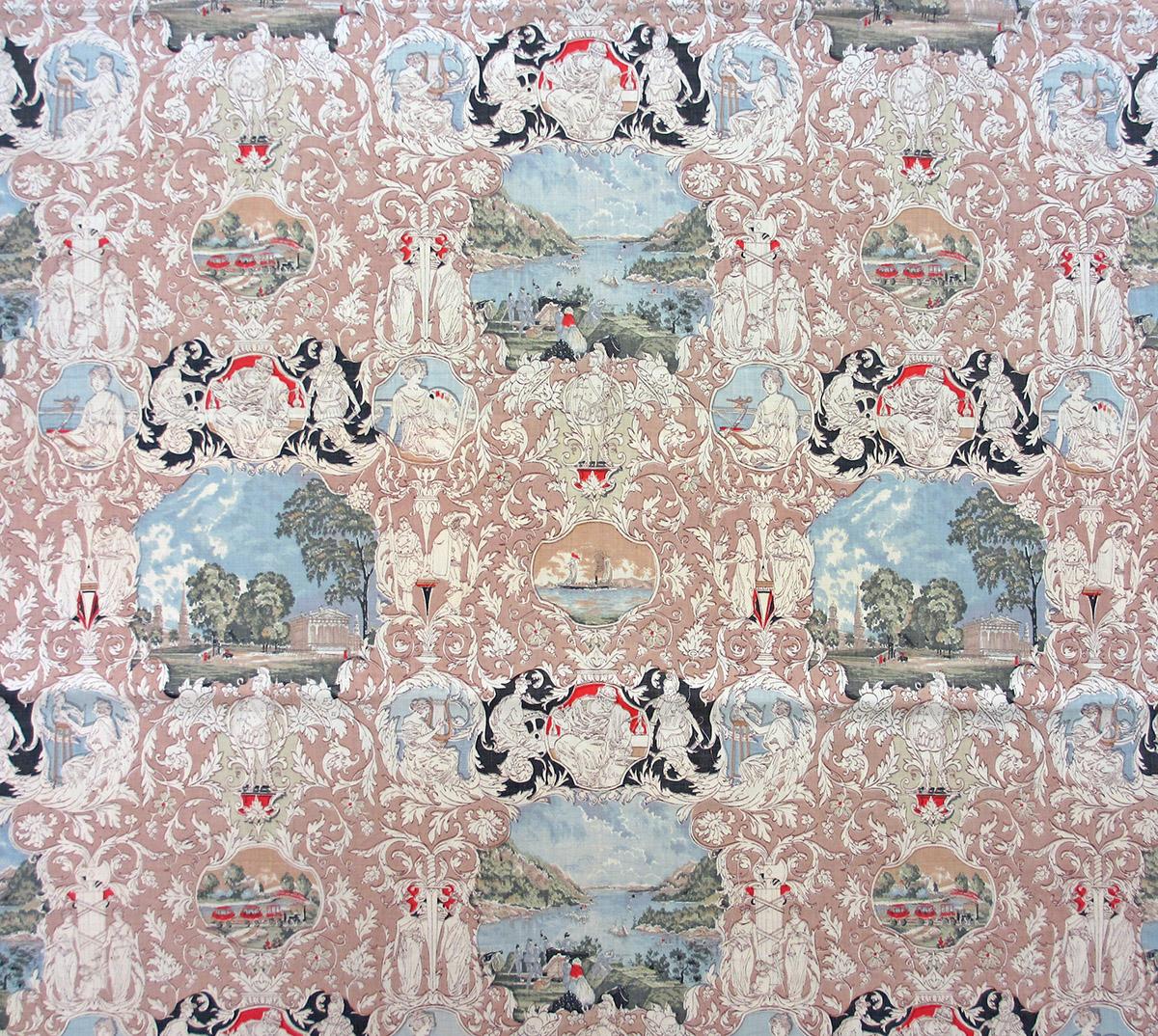 1979.0058.083 textile, printed design repeat
