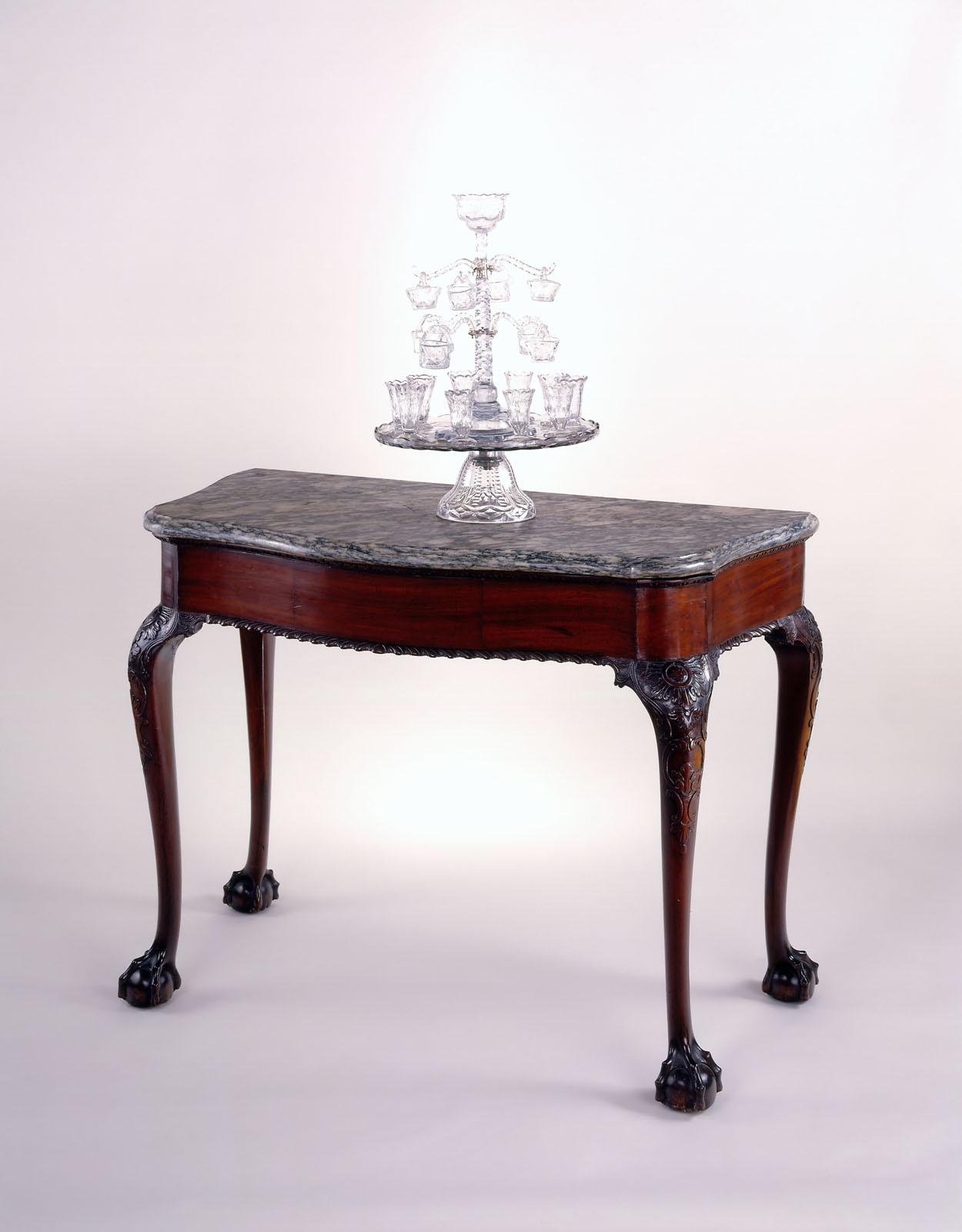 1979.0063 A-R Table or dessert glasses, 1960.1071 Table
