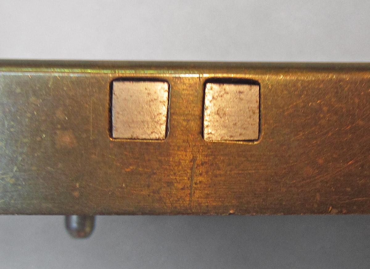 1979.0066.022, Cabinet lock, latch detail