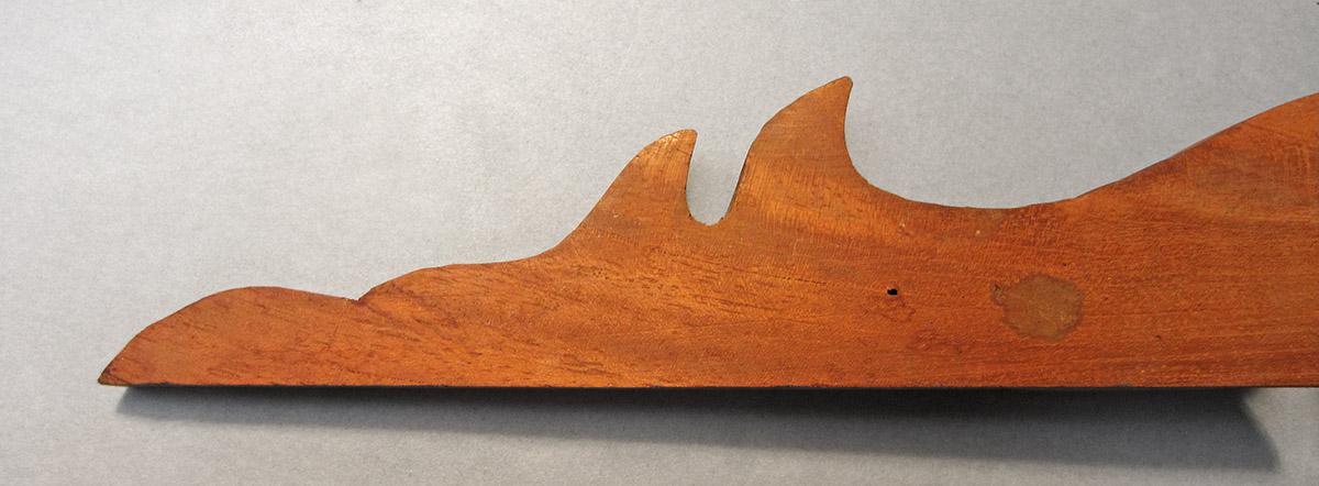 1979.0066.037 A, B, Looking glass or mirror ears, piece B detail 2