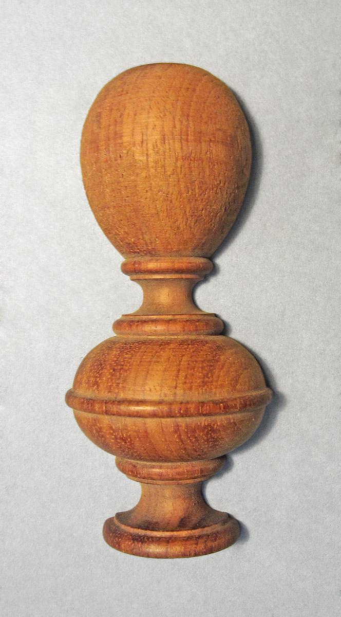 1979.0066.042 A, Urn finial, B detail