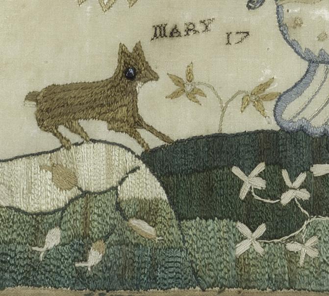 1979.0067 Sampler, Detail 7