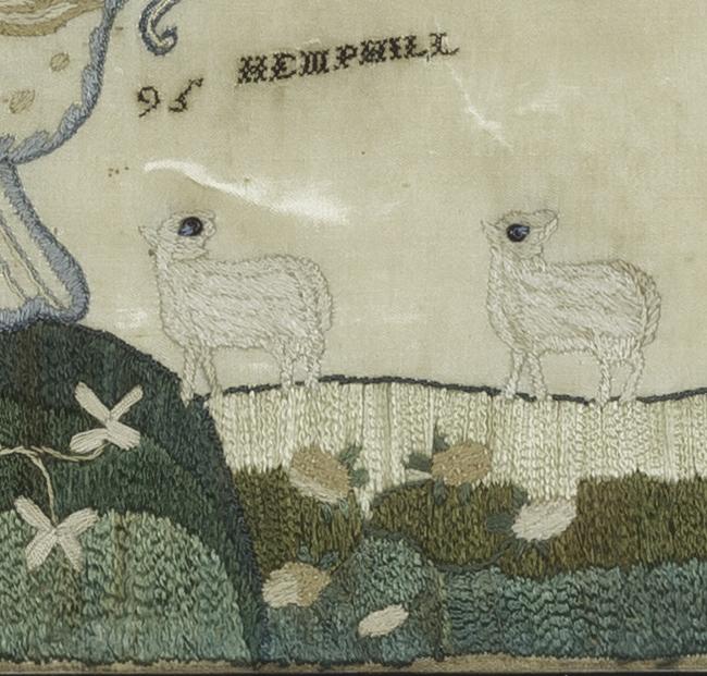 1979.0067 Sampler, Detail 8