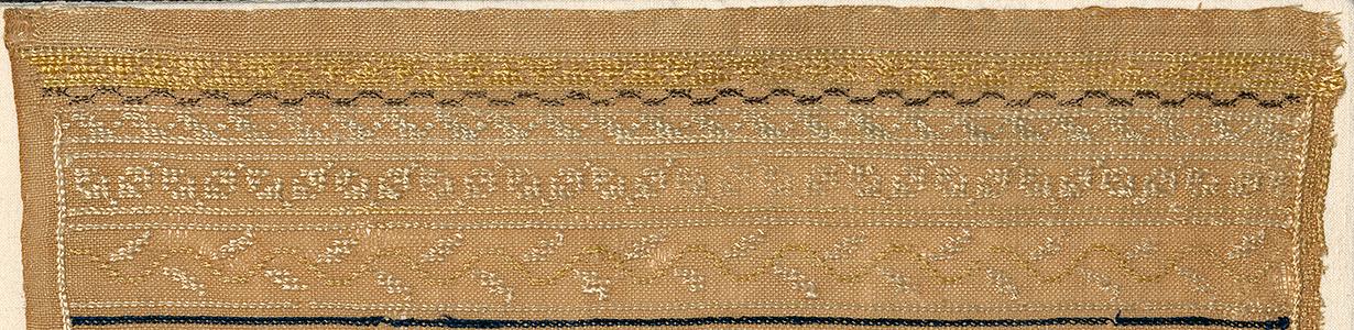 1979.0069 Sampler, Detail