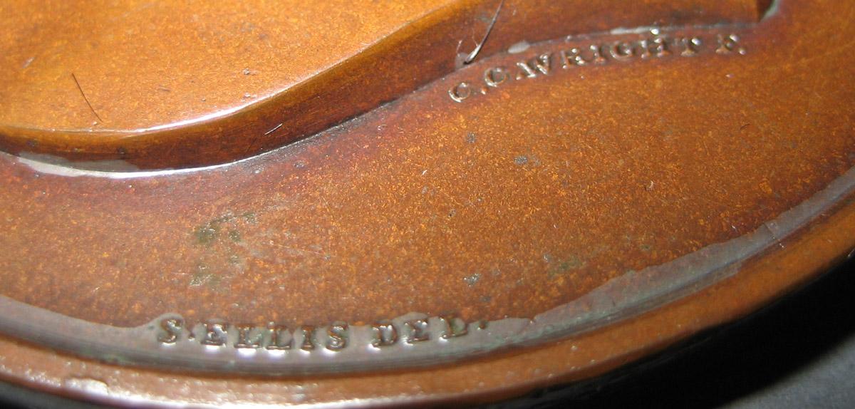 1979.0137 A Medal (marks 1)