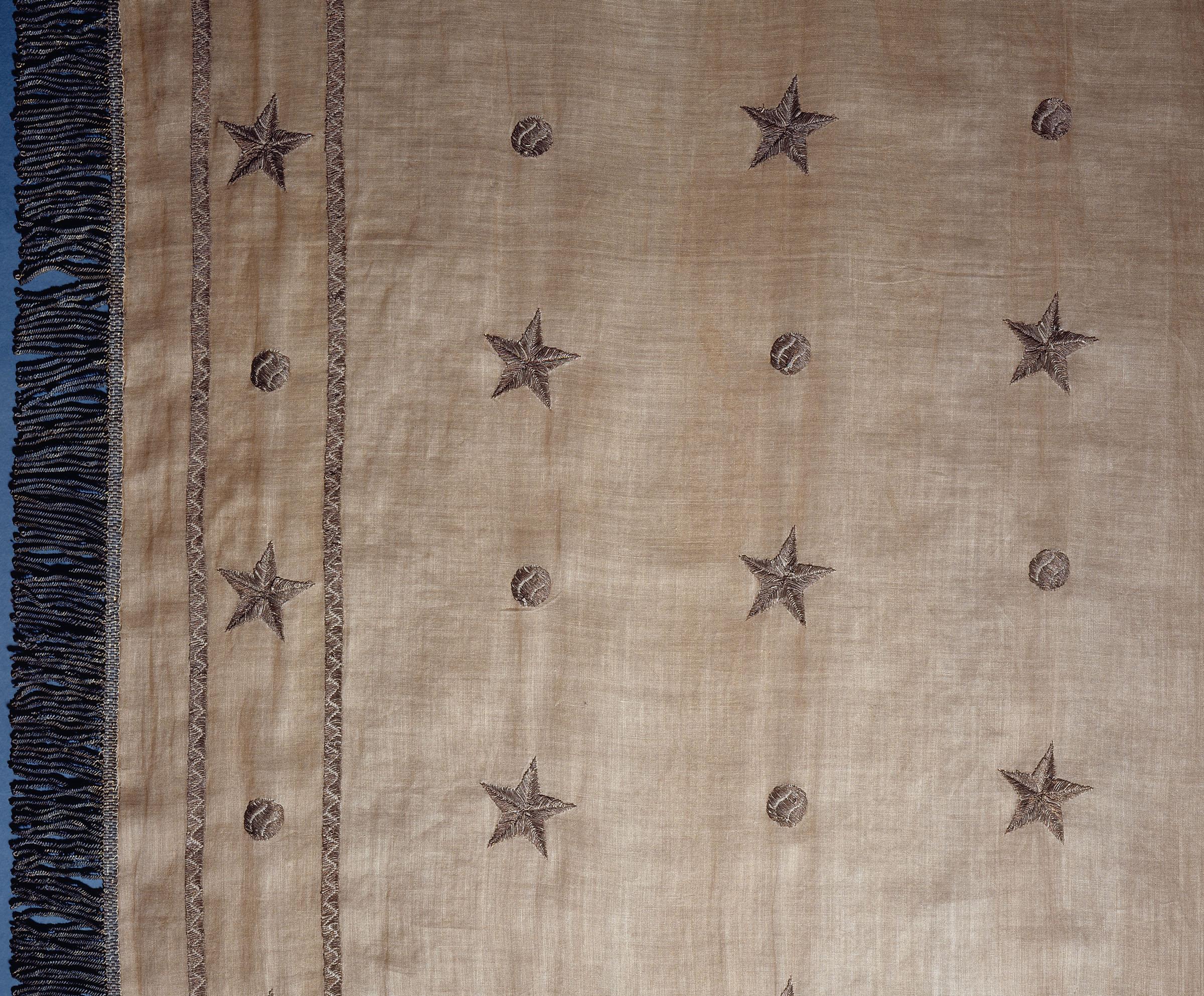 1957.1346.001 Window hanging, detail 3