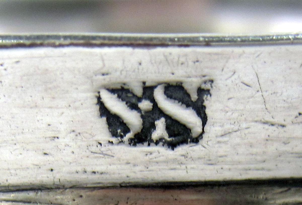 1979.0197 Silver Porringer mark