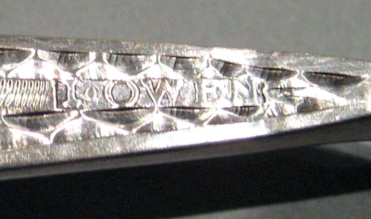 1979.0213 Silver Tongs mark 1