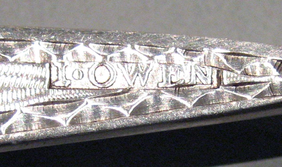 1979.0213 Silver Tongs mark 2