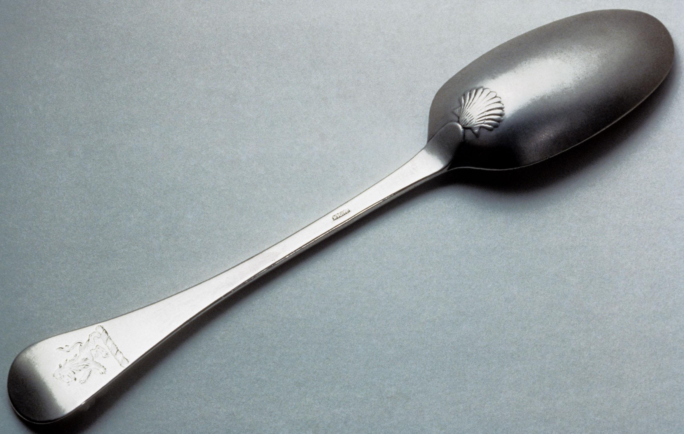1979.0214.001 Spoon, Dessert Spoon, view 2