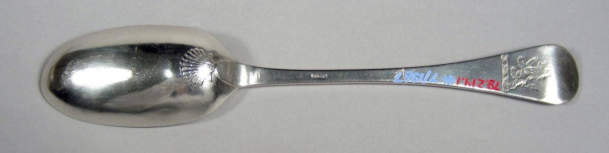 1979.0214.001 Silver Spoon underside