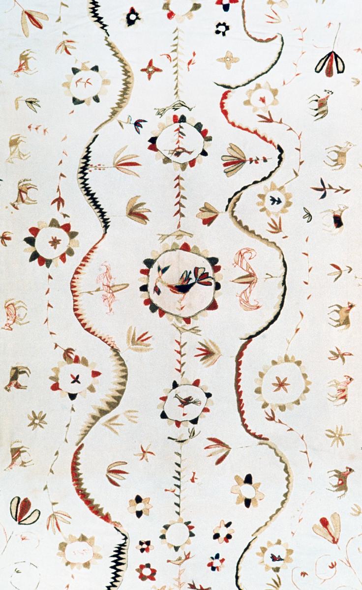 1952.0334 Bedcover, Detail