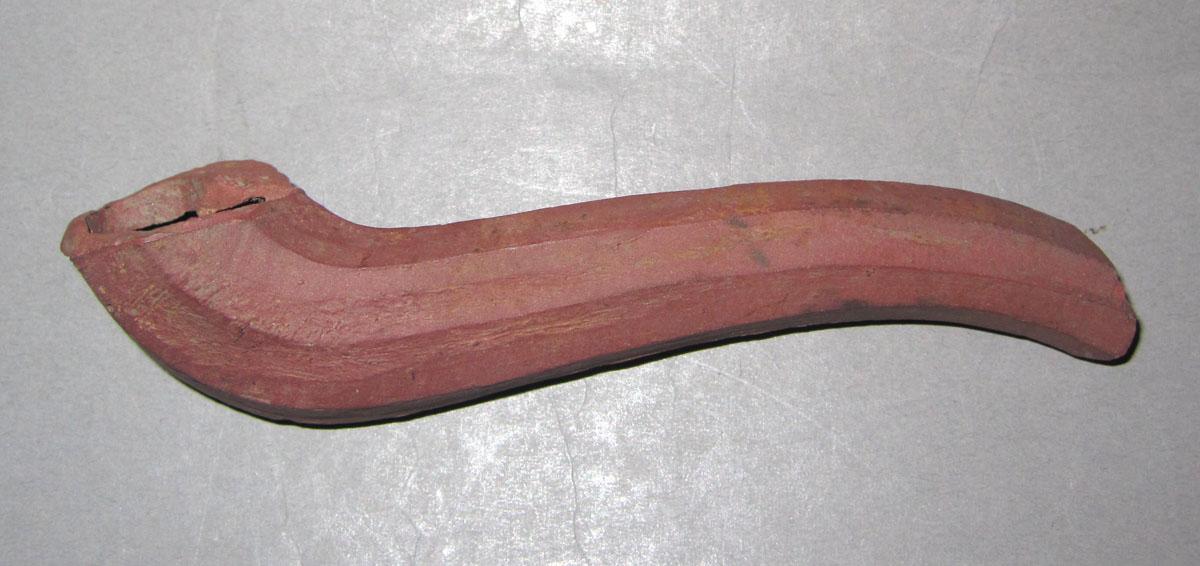 1979.0502.003 Redware teapot spout