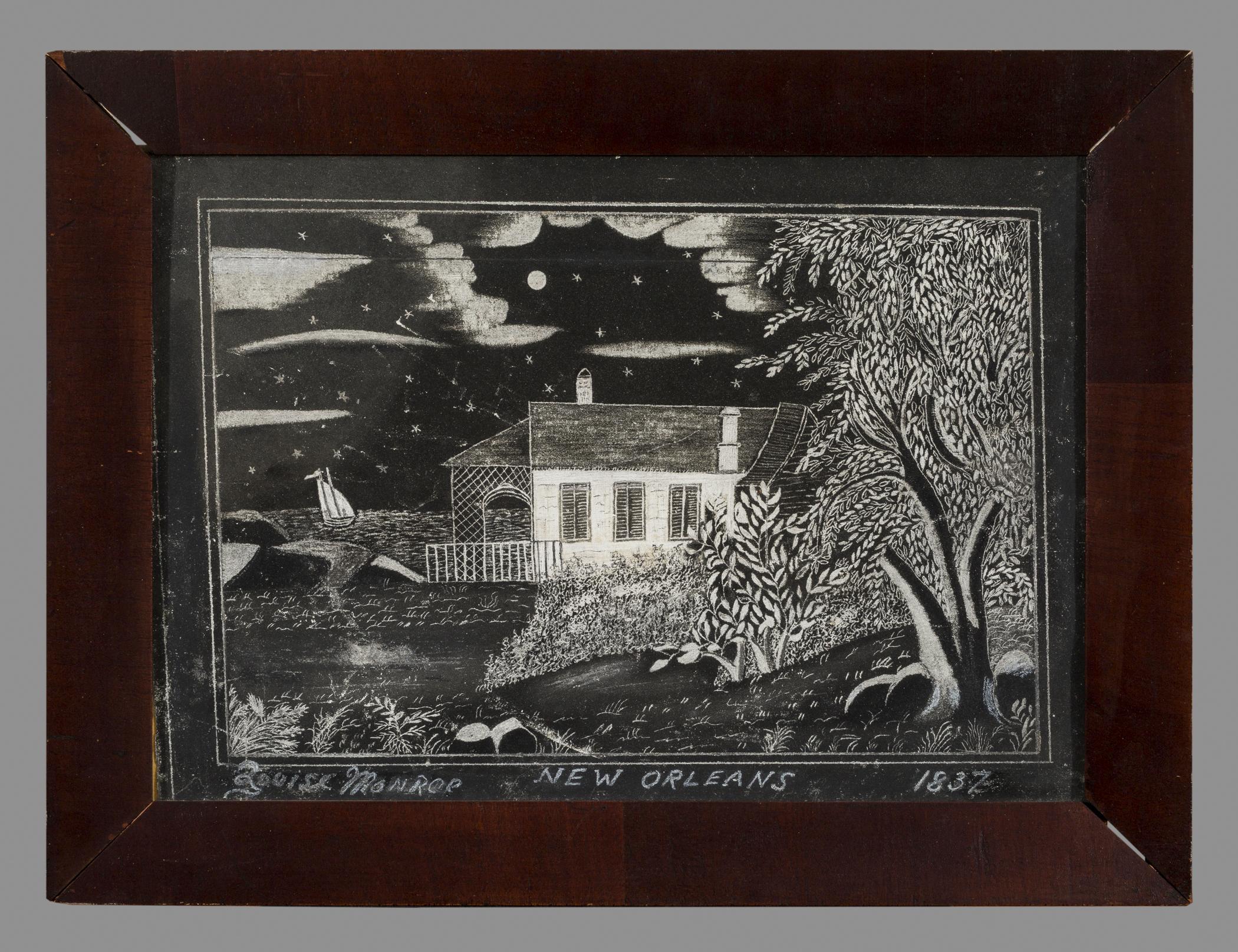 1980.0017 A Drawing, B Frame, view 1