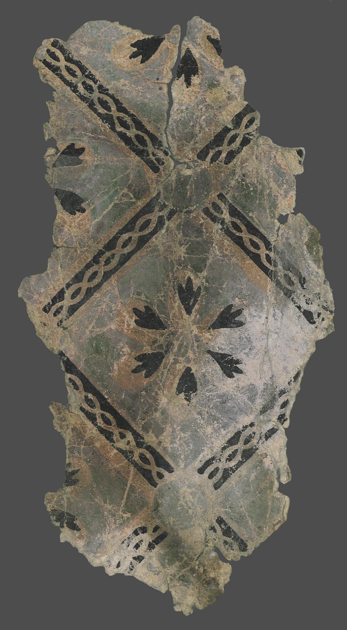 1980.0043 Wall covering, Fragment 6, piece 2
