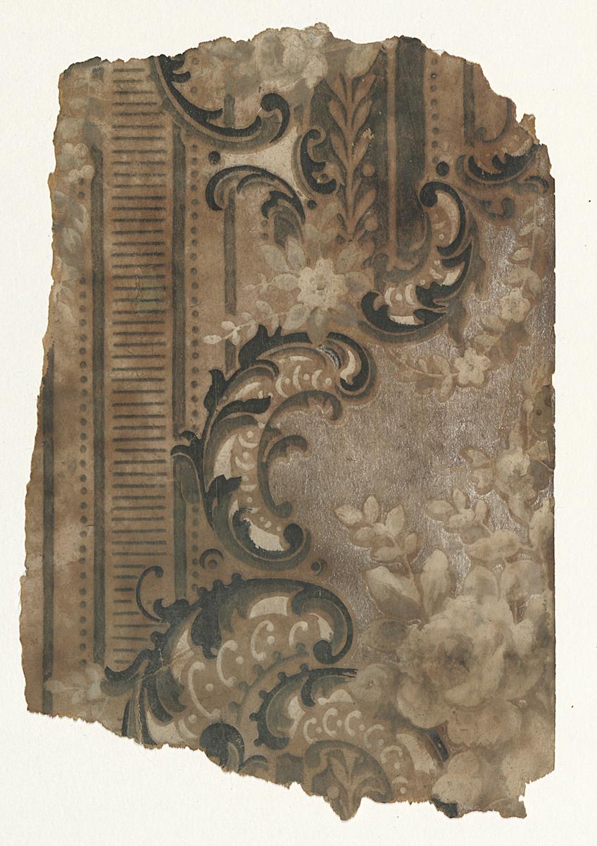 1980.0044.002 Wall covering, Fragment 5, view 2