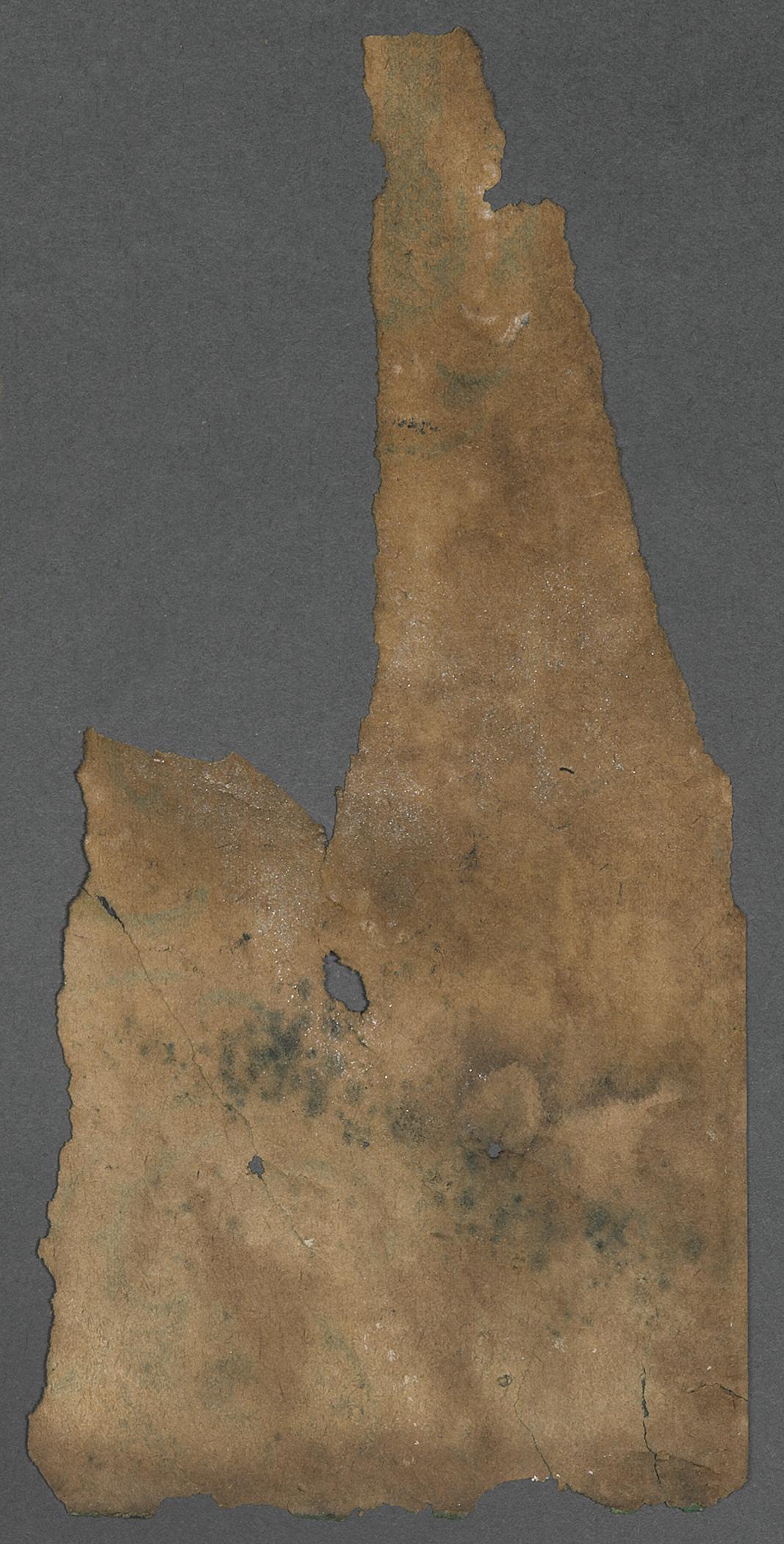 1980.0044.003 Wall covering, Fragment 2, reverse