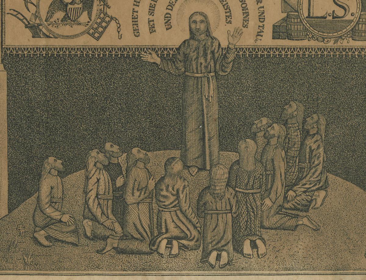 1980.0048 Fraktur, detail 5