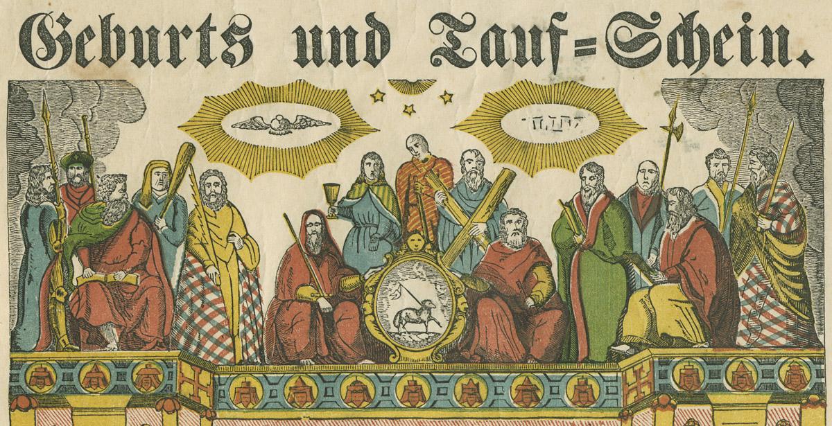 1980.0049 Fraktur, detail 2
