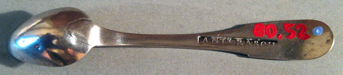 1980.0052 Silver Spoon underside