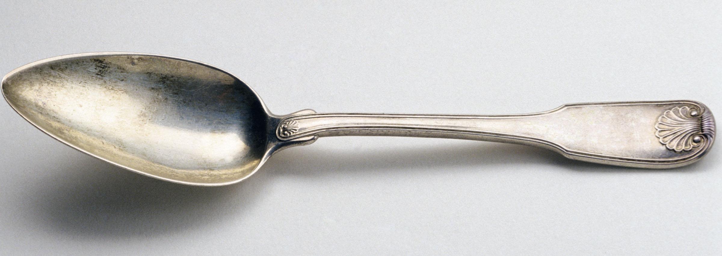 1980.0053 Spoon, Tablespoon, view 1