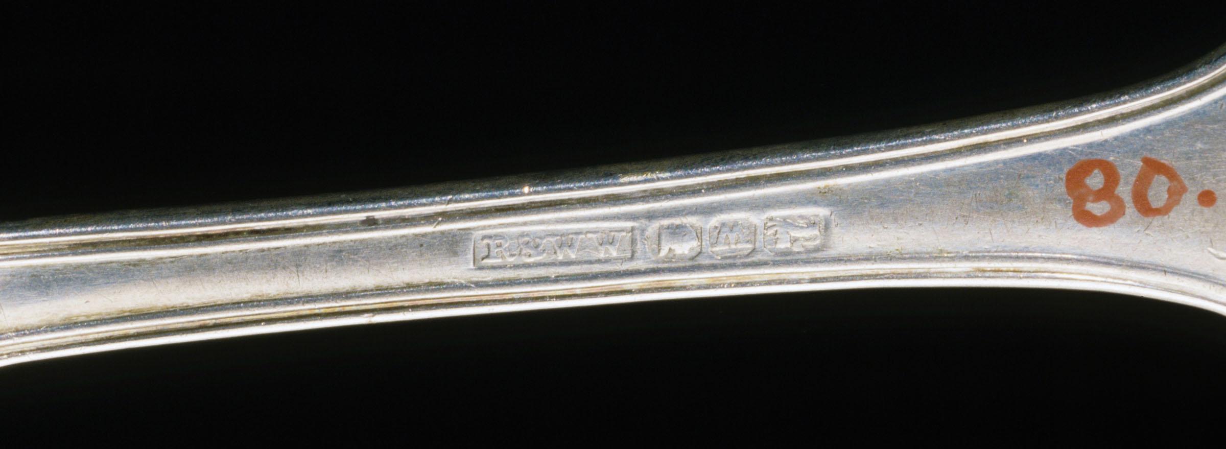 1980.0053 Spoon, Tablespoon, detail 1