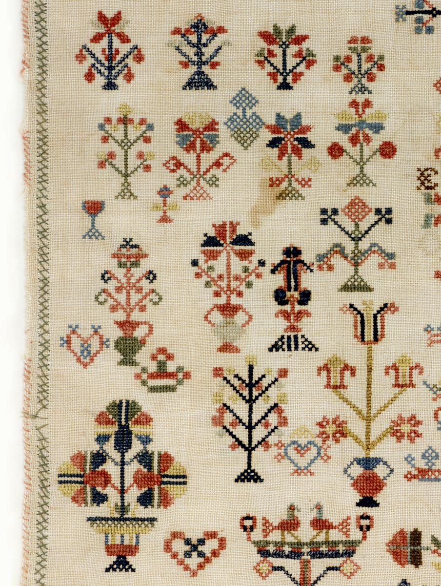 1980.0060 Sampler, Detail 2