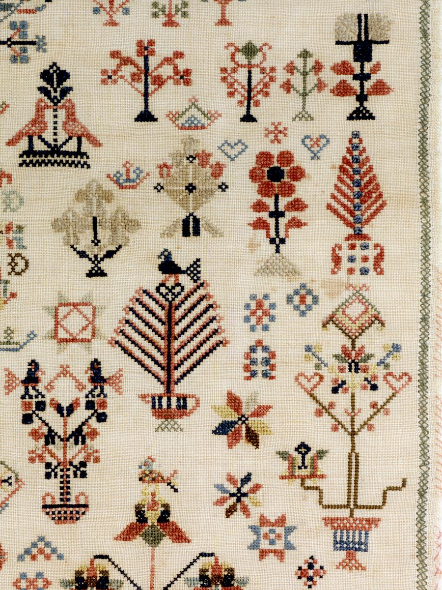 1980.0060 Sampler, Detail 3