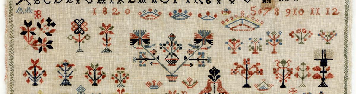 1980.0060 Sampler, Detail 4