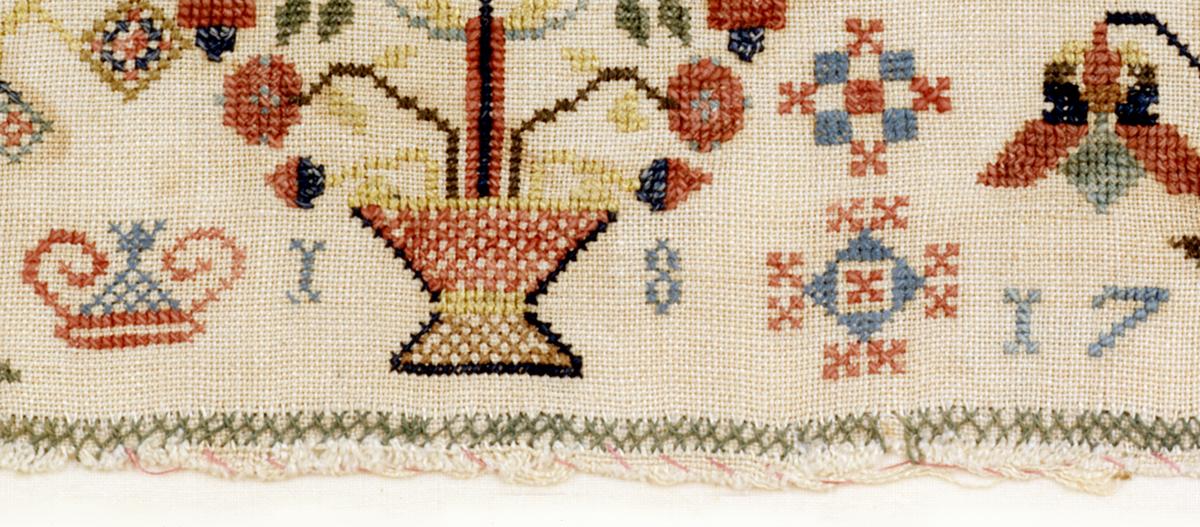 1980.0060 Sampler, Detail 9