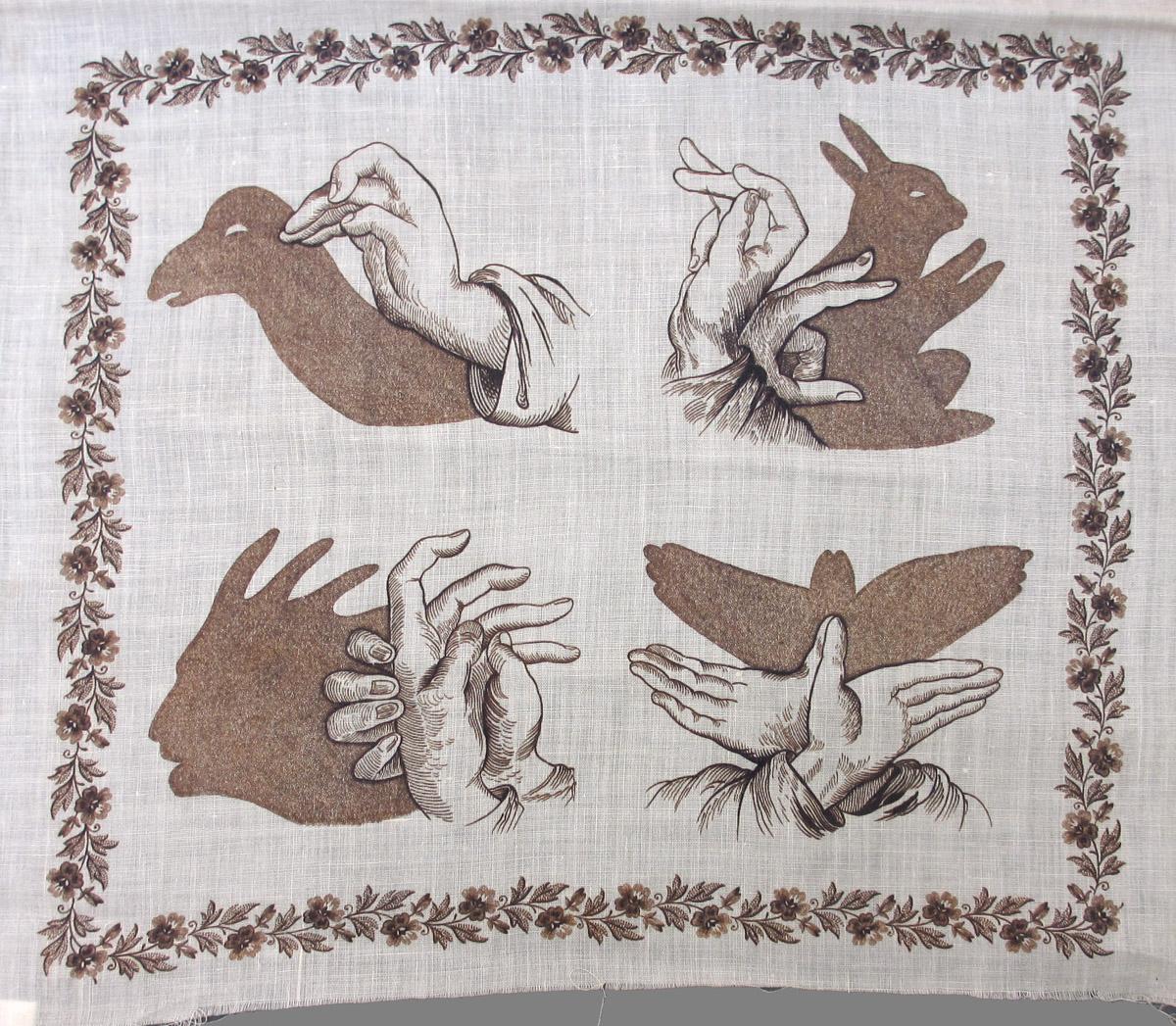 1980.0071 textile, printed detail
