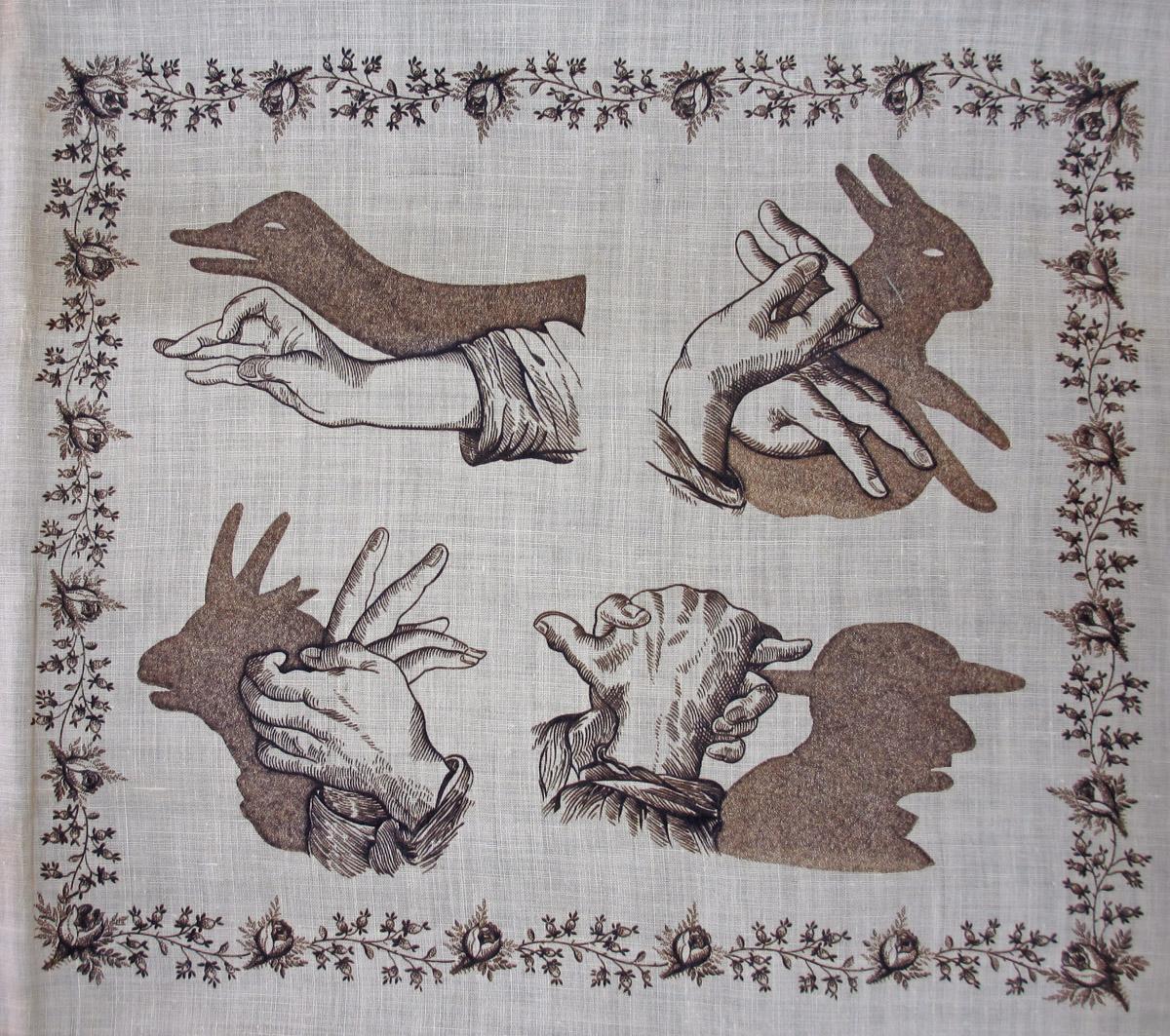 1980.0071 textile, printed detail 6