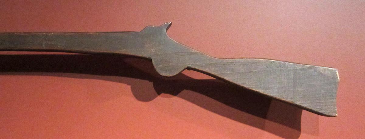 1980.0088, Practice gun, detail 1