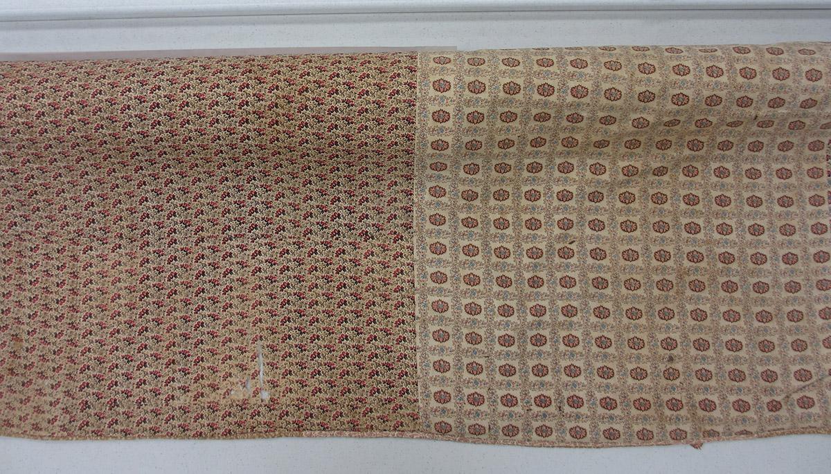 1980.0102 Textile, printed backing fabric