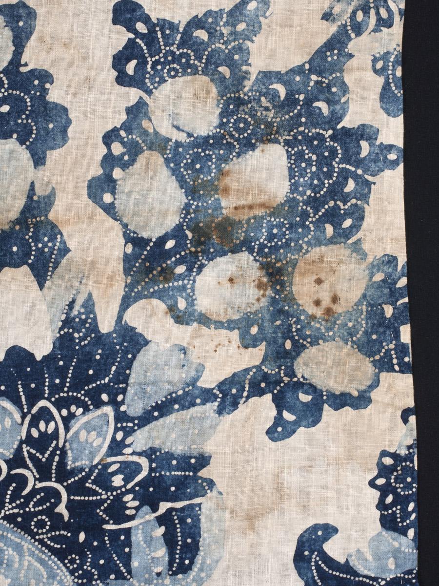 1980.0109.002 Textile, printed, detail 2