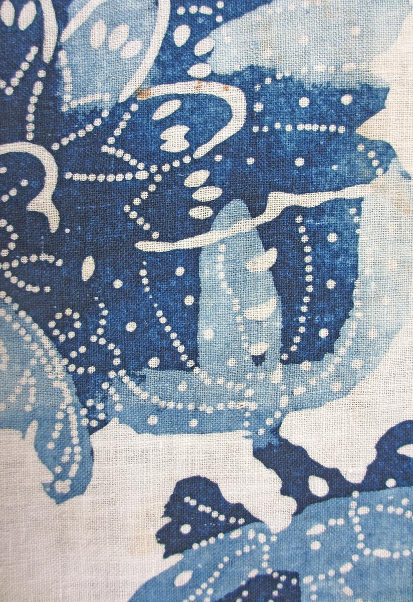 1980.0109.002 textile, printed detail 3