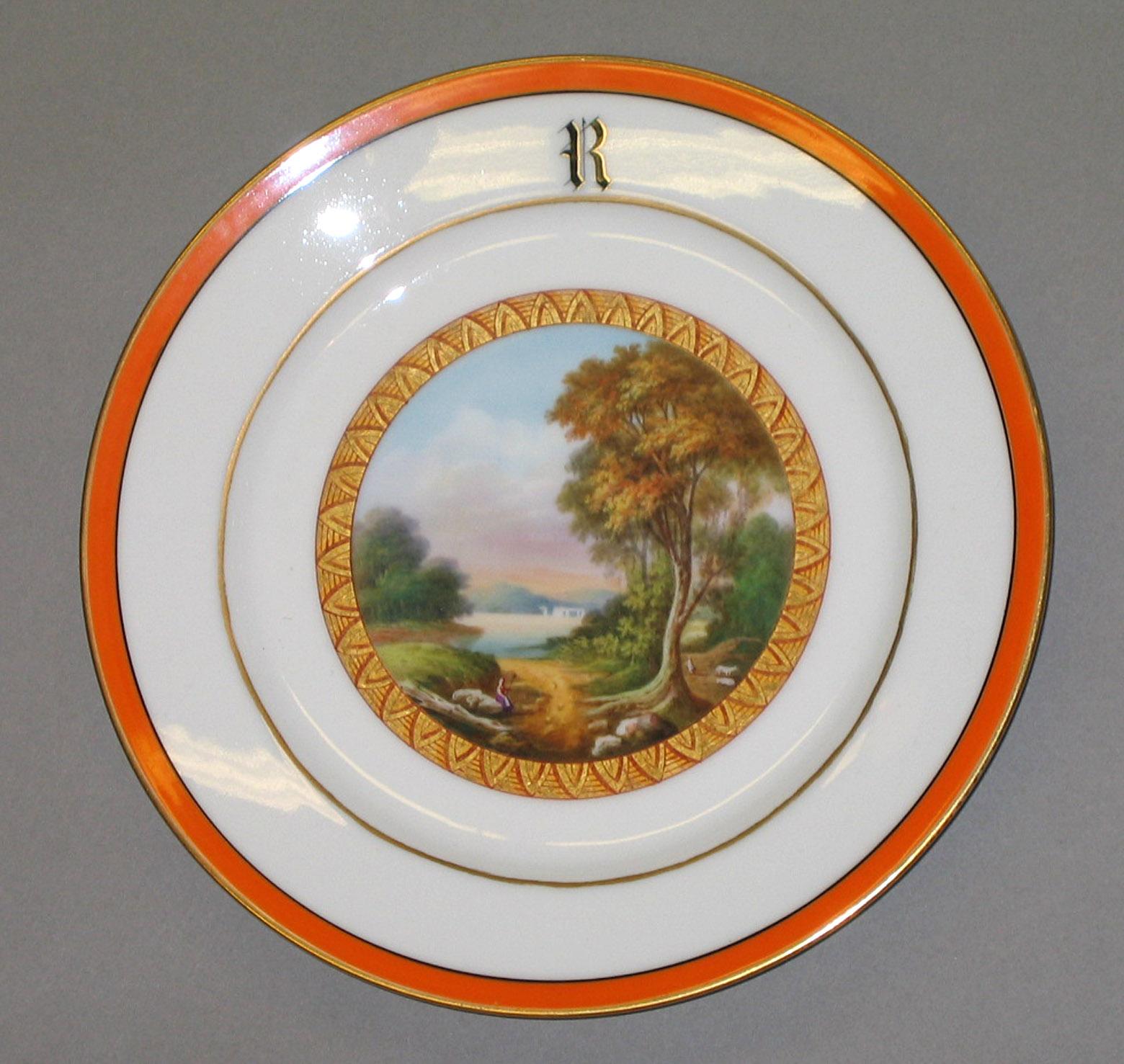 1980.0118.001 Porcelain plate (front)