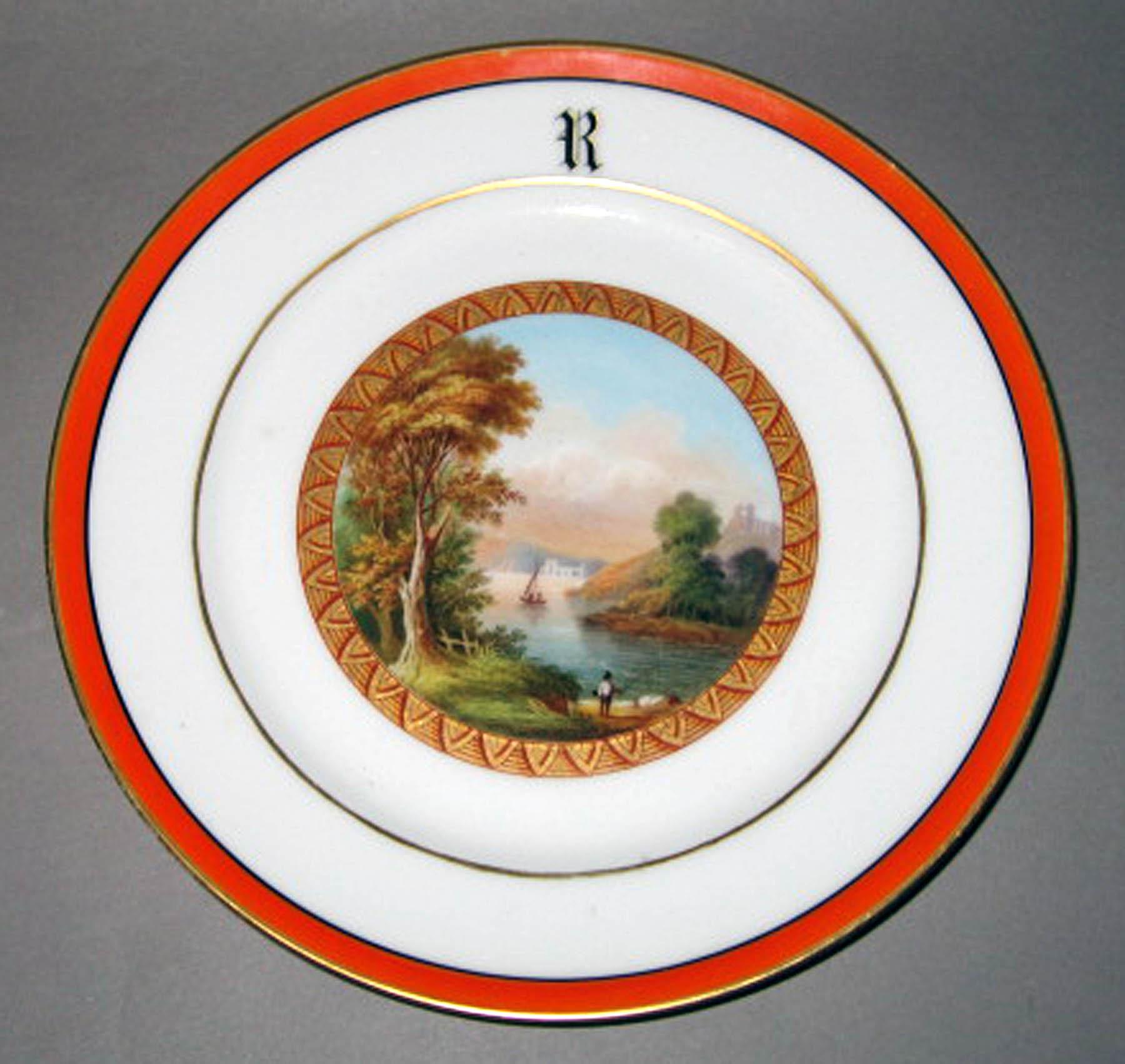 1980.0118.002 Porcelain plate