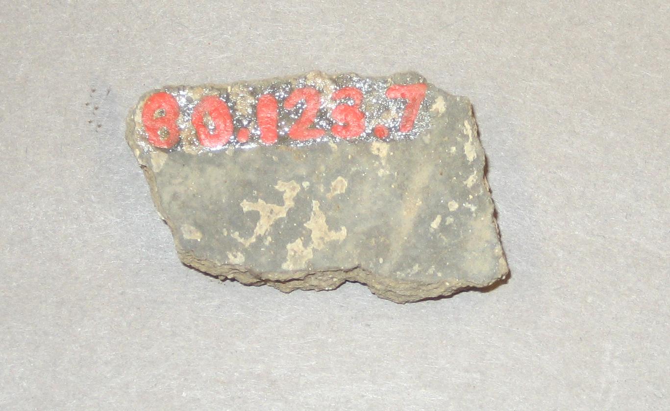 1980.0123.007 Ceramic Fragment-underside