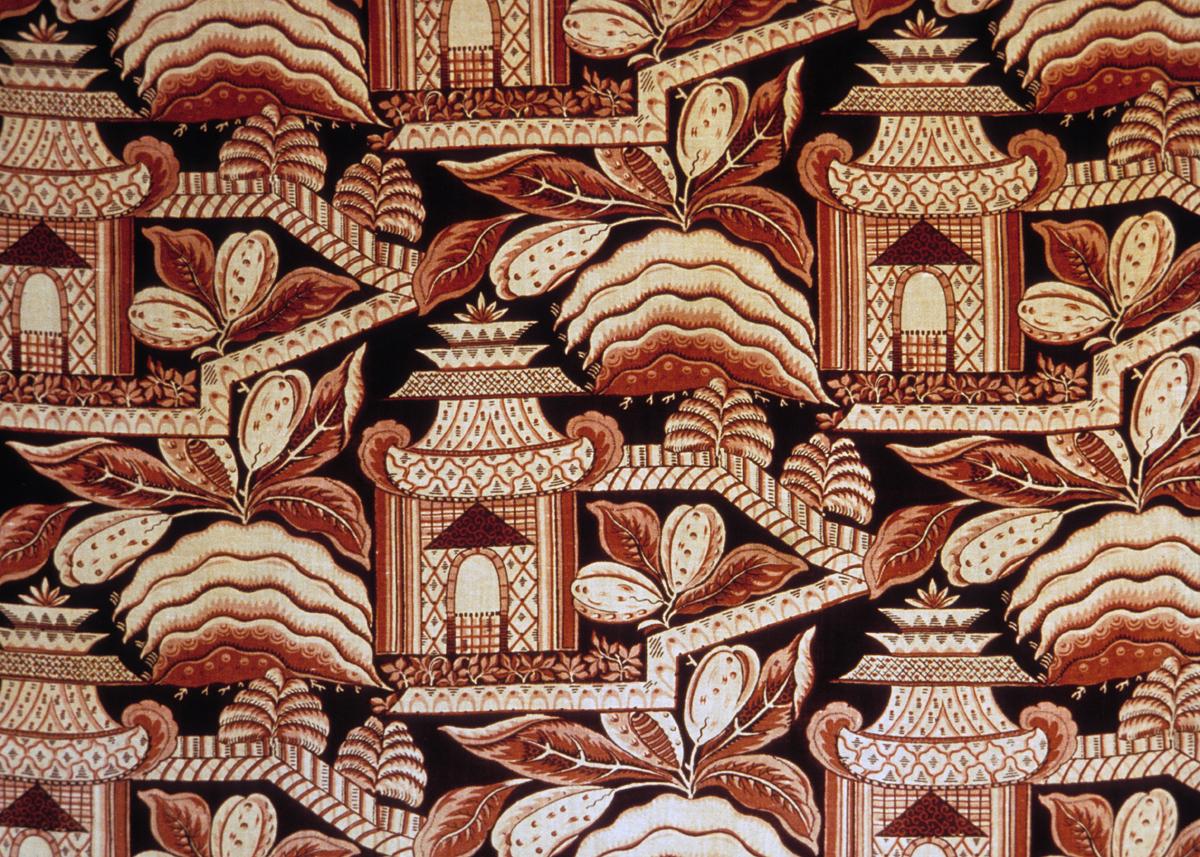 1957.1349 Side Curtain, Pattern Repeat