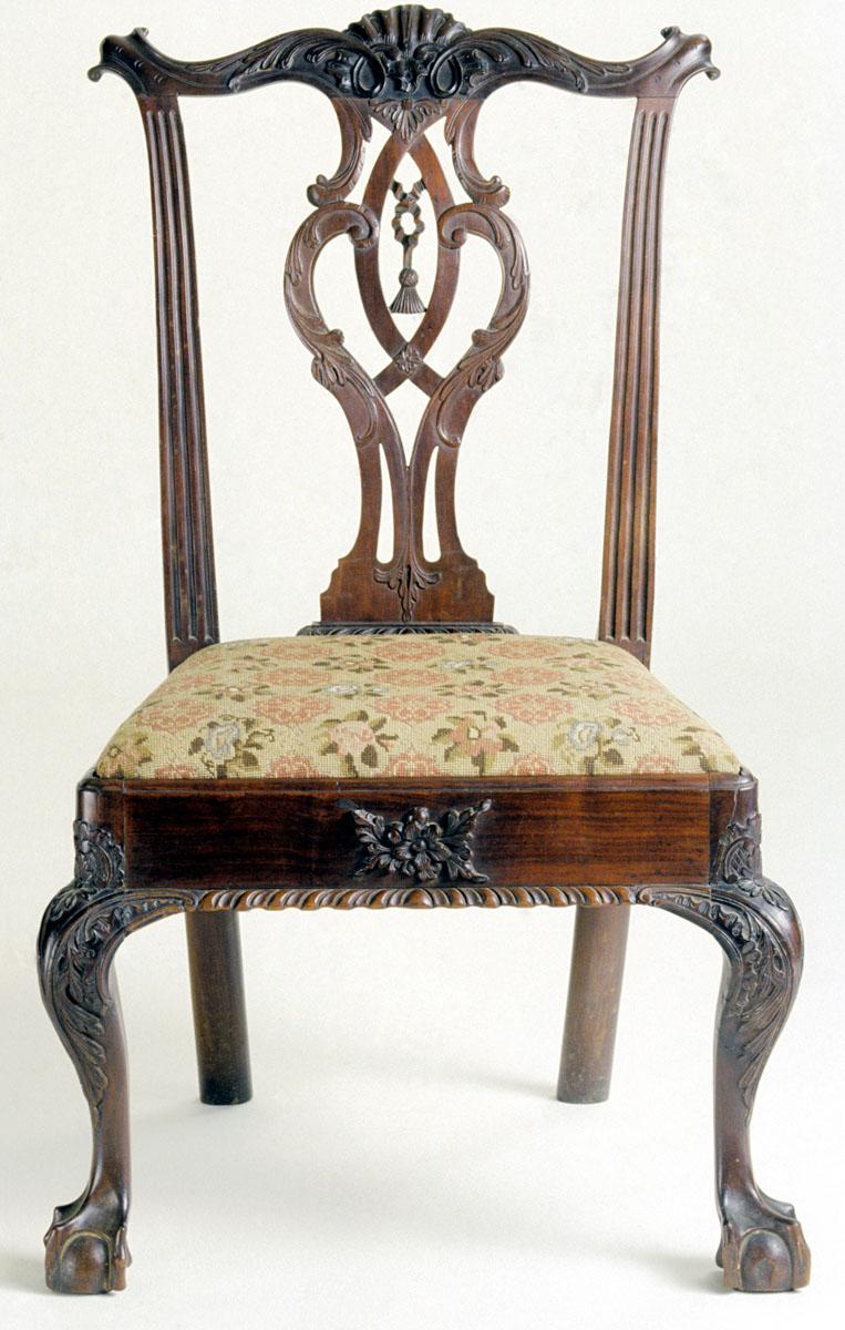 1980.0130 A, B Chair, Side Chair, Slipseat, view 1