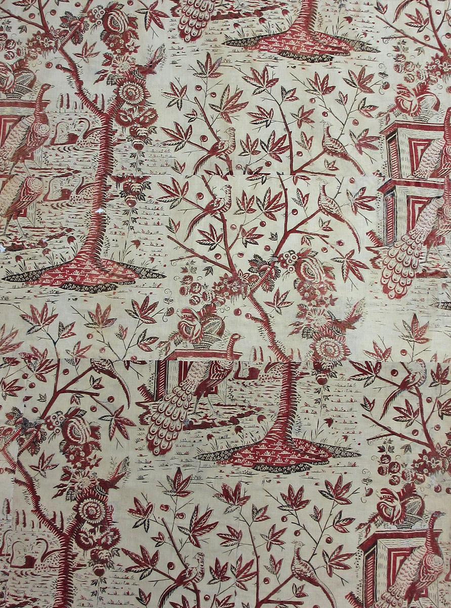 T105 Textile, printed, design repeat