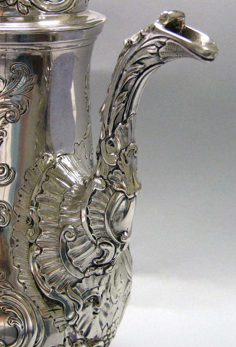 1980.0192 Silver Coffee Pot spout