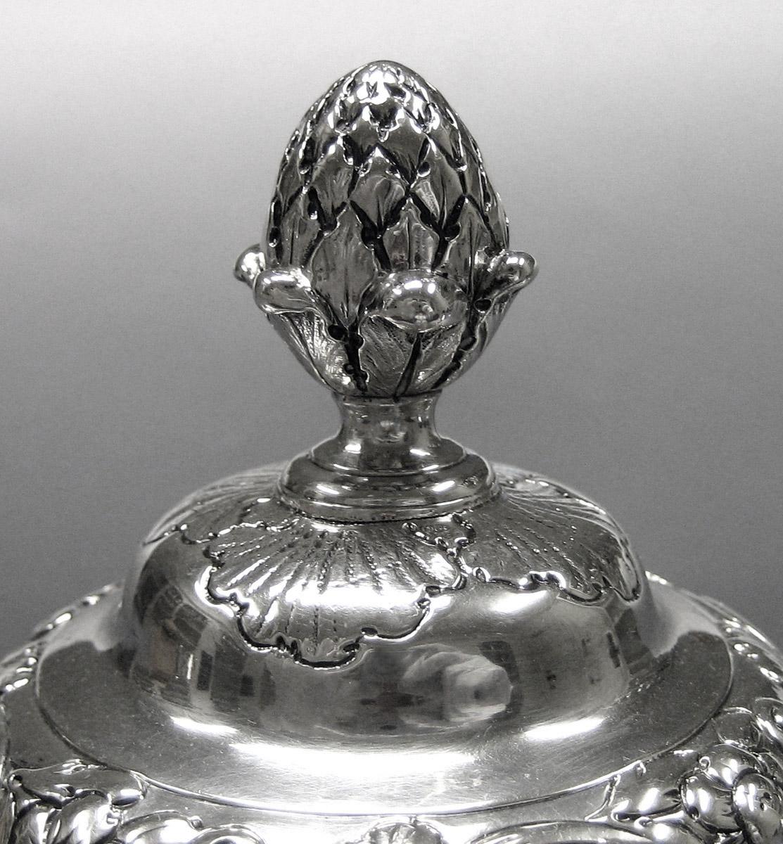 1980.0192 Silver Coffee Pot finial