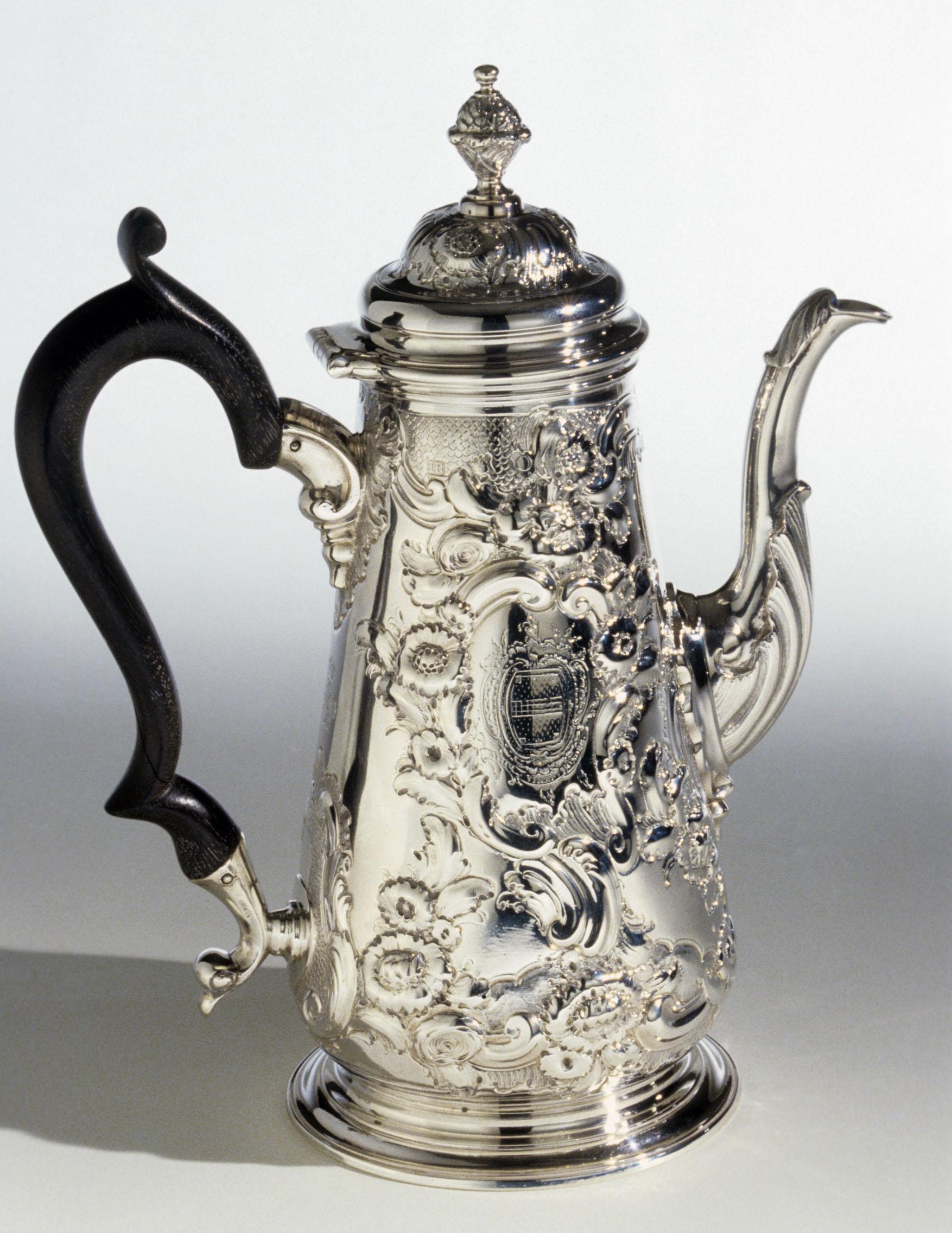 1980.0193 Coffee Pot, view 1