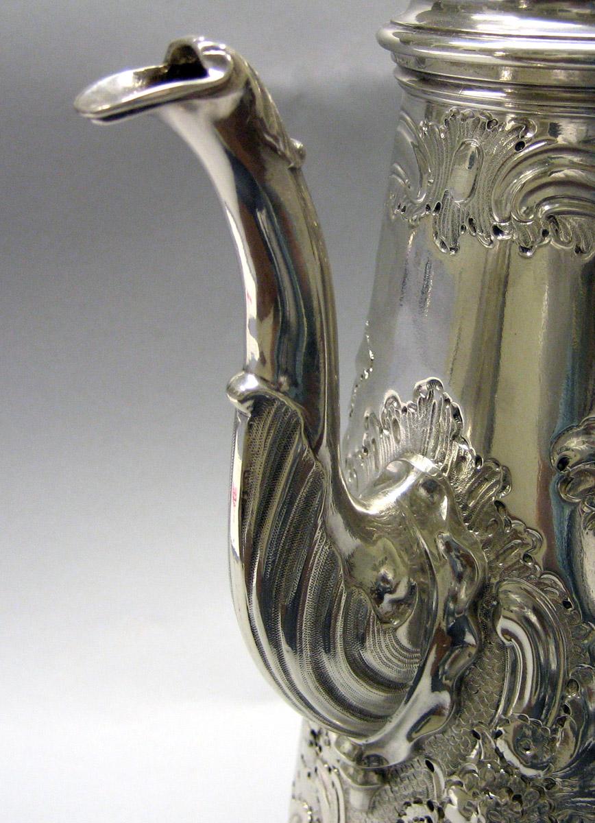 1980.0193 Silver Coffee pot spout