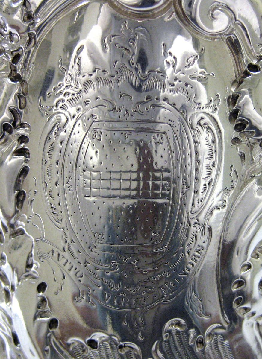 1980.0193 Silver Coffee pot detail 1